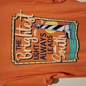 Peach lighthouse tshirt:  xlarge